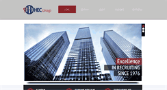 Desktop Screenshot of hec-group.com